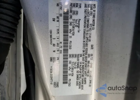 2014 Ford Focus Se from USA, damaged, VIN 1FADP3F27EL145006